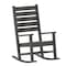Flash Furniture Gray All-Weather Outdoor Rocking Chair, 2PK 2-LE-HMP-2002-110-GY-GG - alternate 8